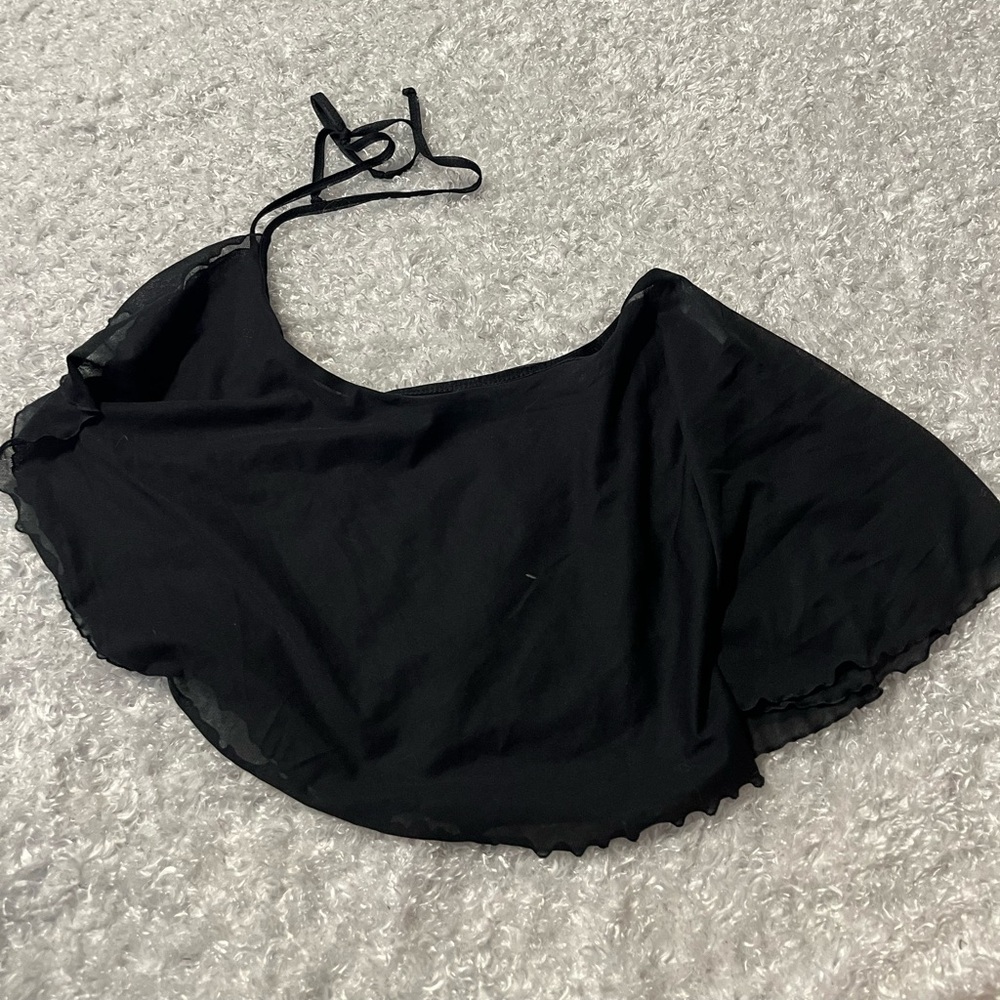 balera black wrap skirt